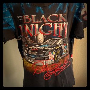 Black knight all over print vintage tee